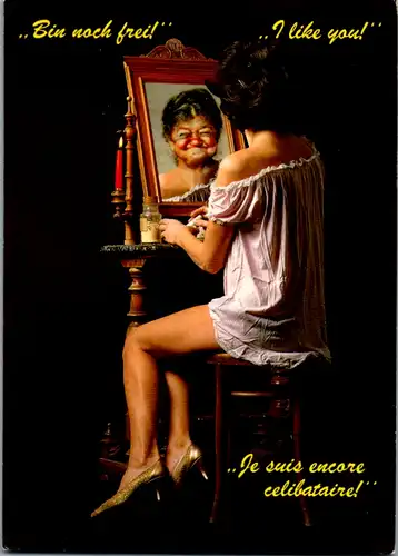 11684 -  - Humor , Bin noch frei - gelaufen 1987