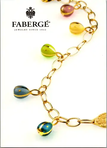 11698 - Werbekarte - Faberge Jewerly - nicht gelaufen
