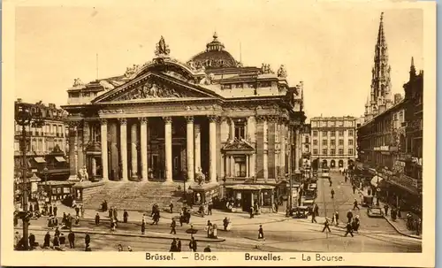 11710 - Belgien - Brüssel , Börse , Stock Exchange , La Bourse - nicht gelaufen