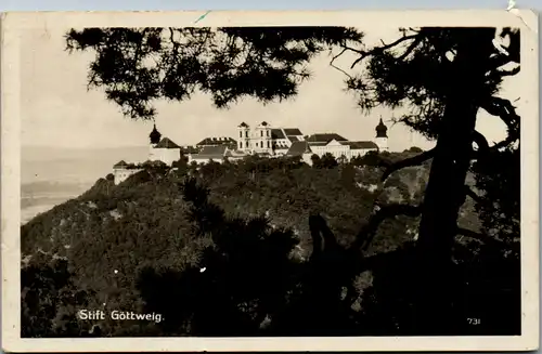 11732 - Niederösterreich - Krems , Stift Göttweig - gelaufen 1934