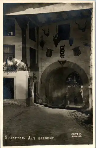 11739 - Vorarlberg - Bregenz , Stadttor Alt Bregenz - gelaufen 1926
