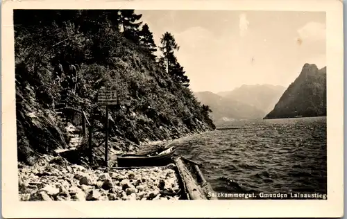 11743 - Oberösterreich - Gmunden Lainausstieg , Salzkammergut - nicht gelaufen