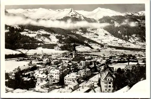 11747 - Salzburg - Hofgastein im Winter , Panorama - gelaufen