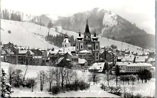 11751 - Steiermark - Mariazell mit Student , Frohe Weihnachten und ein glückliches Neujahr! - gelaufen