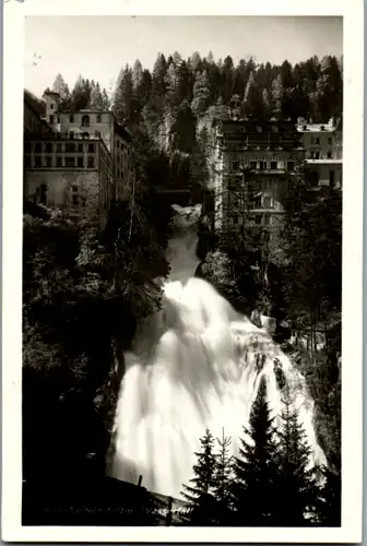 11754 - Salzburg - Bad Gastein , Wasserfall - gelaufen 1948