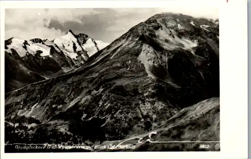 11758 - Kärnten - Heiligenblut , Großglockner Hochalpenstraße mit Blick auf Glockner - nicht gelaufen