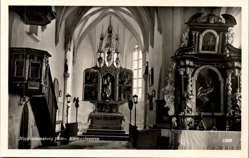 11776 - Kärnten - Magdalensberg , Kircheninneres - nicht gelaufen