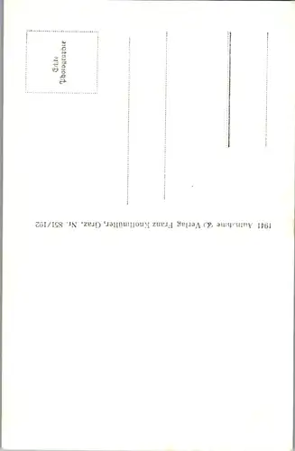 11777 - Steiermark - Mariazell , Hubertus Kapelle - nicht gelaufen 1941