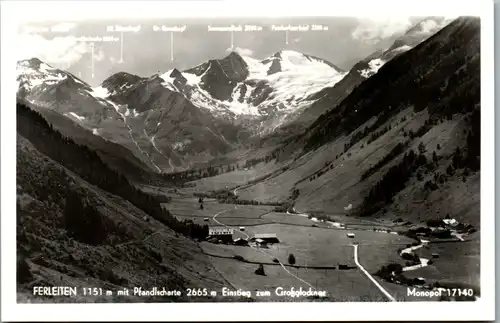 11803 - Salzburg - Ferleiten mit Pfandlscharte , Einstieg zum Großglockner , Fusch - nicht gelaufen