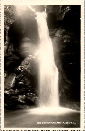 11808 - Salzburg - Burgbachau , Burggrabenklamm , Wasserfall - nicht gelaufen