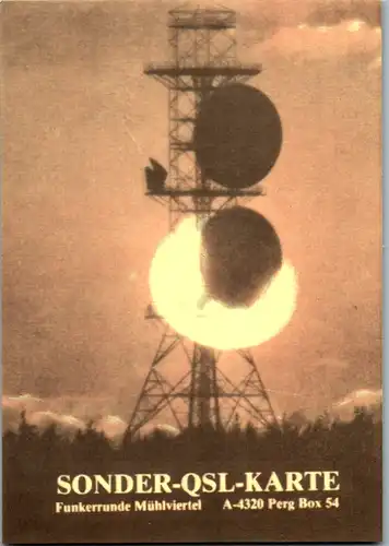 11853 - QSL - Österreich , Funkerrunde Mühlviertel , Perg