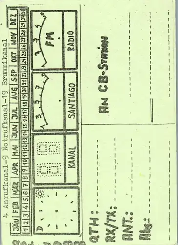 11857 - QSL - CB , Österreich , Bad Goisern , Plato , Zulu Sierra