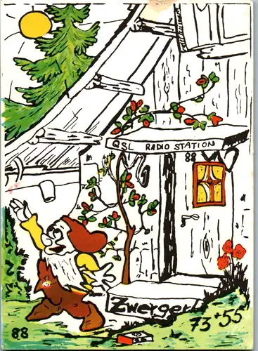 11859 - QSL - CB , Österreich , Braunau , Zwergerl