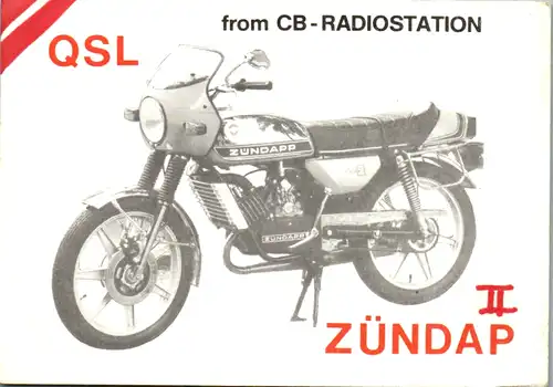 11880 - QSL - CB , Österreich , Traberg , Zündap II