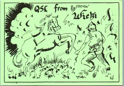 11888 - QSL - CB , Österreich , Wicki