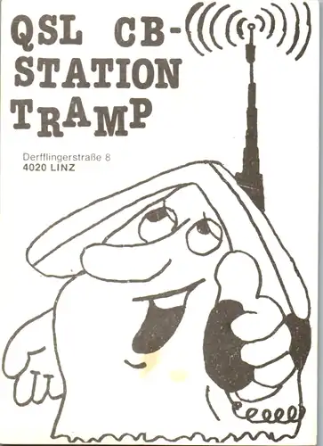 11904 - QSL - CB , Österreich , Linz , Tramp