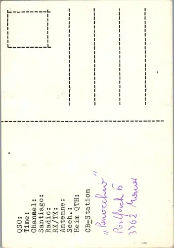 11920 - QSL - CB , Österreich , Mauer bei Amstetten , Pinocchio