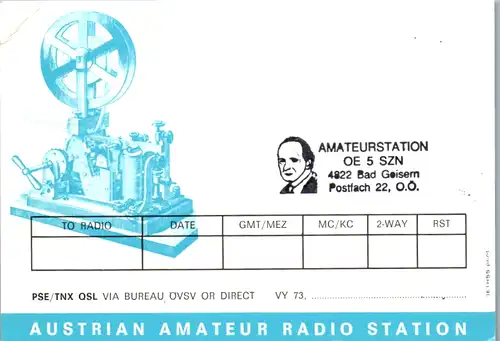 11992 - QSL - CB , Österreich , Bad Goisern , Amateurstation