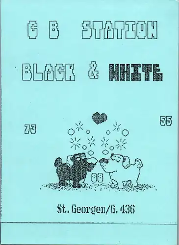 12009 - QSL - CB , Österreich , St. Georgen , Black & White