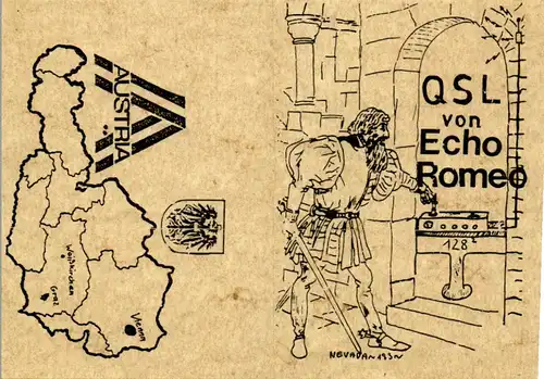 12014 - QSL - CB , Österreich , Weißkirchen , Echo Romeo