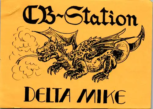 12051 - QSL - CB , Österreich , Admont , Delta Mike