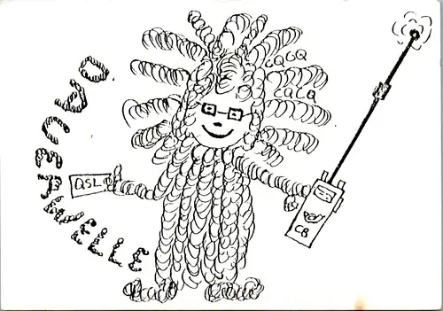 12053 - QSL - CB , Österreich , Wien , Dauerwelle