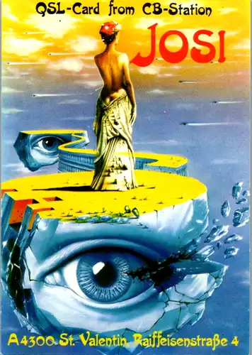 12064 - QSL - CB , Österreich , St. Valentin , Josi