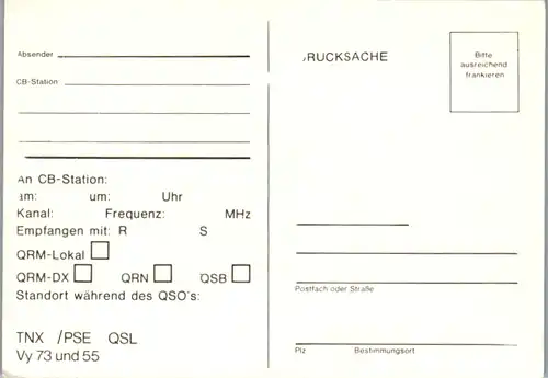 12069 - QSL - CB , Österreich , Amstetten , Atlantis