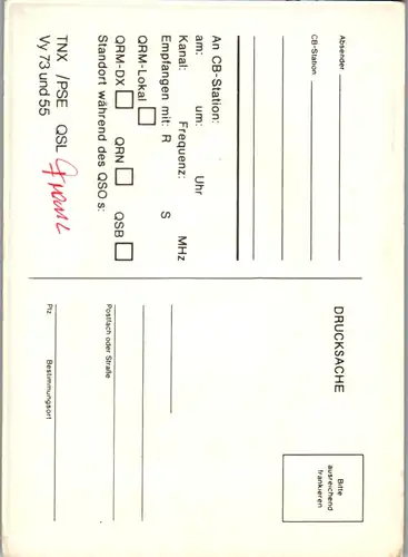 12075 - QSL - CB , Österreich , Admiral