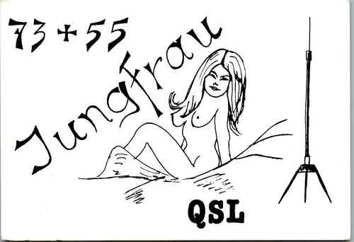 12079 - QSL - CB , Österreich , Jungfrau