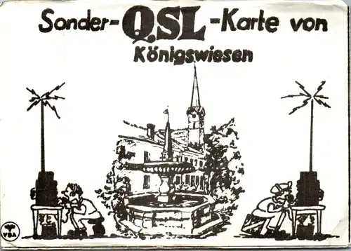 12096 - QSL - CB , Österreich , Königswiesen , Funkertreffen