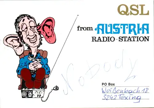 12113 - QSL - CB , Österreich , Texing