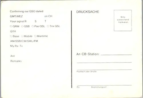 12118 - QSL - CB , Österreich , Steyr , Nato