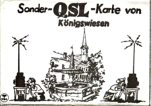 12130 - QSL - CB , Österreich , Königswiesen , Funkertreffen