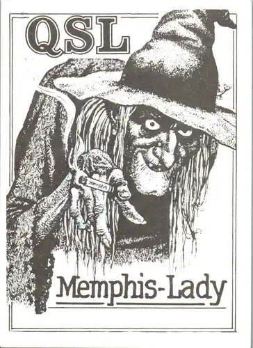 12142 - QSL - CB , Österreich , Krems , Memphis Lady