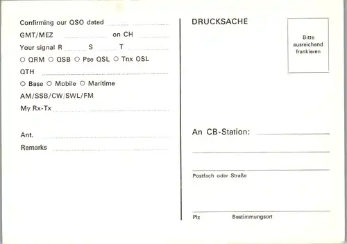 12166 - QSL - CB , Österreich , Luchs