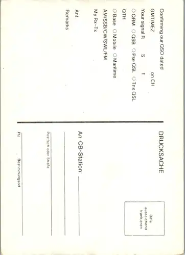 12206 - QSL - CB , Österreich , Steyr , Little Joe