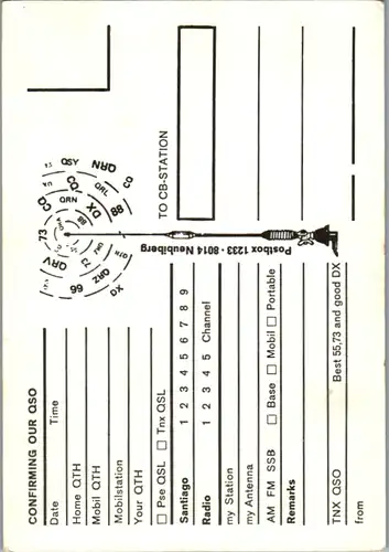 12274 - QSL - CB , Österreich , Perg , Robi