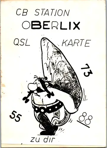 12306 - QSL - CB , Österreich , Schwertberg , Oberlix