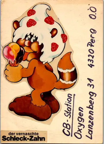 12307 - QSL - CB , Österreich , Perg , Oxygen