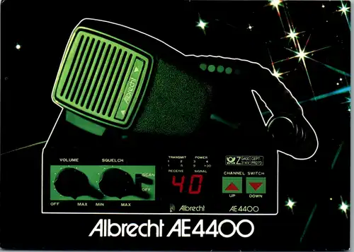 12318 - Werbekarte - Albrecht AE4400 , AE 4400
