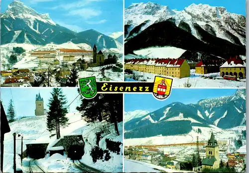 12324 - Steiermark - Eisenerz , Alte Bergstadt , Mehrbildkarte - nicht gelaufen