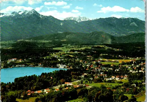 12340 - Kärnten - Velden am Wörthersee mit Mittagskogel , Panorama - nicht gelaufen