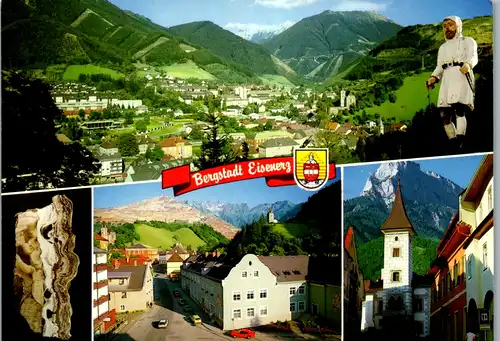 12344 - Steiermark - Eisenerz , Bergstadt - nicht gelaufen