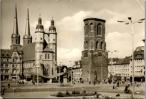 12353 - Deutschland - Halle , Saale , Marktplatz  - nicht gelaufen