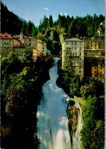 12360 - Salzburg - Bad Gastein an der Tauernbahn , Wasserfall - nicht gelaufen