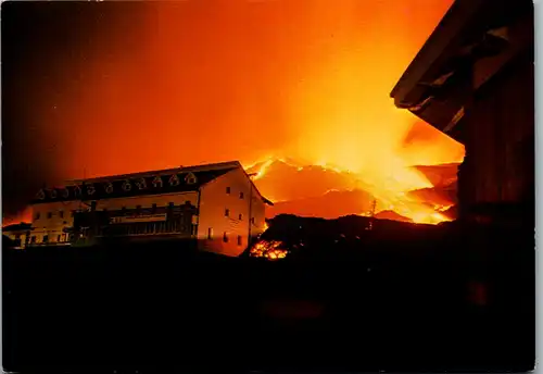 12391 - Italien - Sizilien , Etna , Rifugio Sapienza , Vulkan Ausbruch 1983 - nicht gelaufen