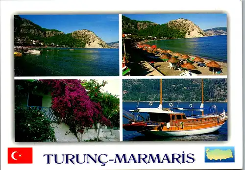 12394 - Türkei - Marmaris , Mehrbildkarte - nicht gelaufen