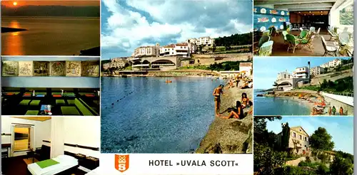 12396 - Kroatien - Dubno Kraljevica , Hotel Uvala Scott - nicht gelaufen