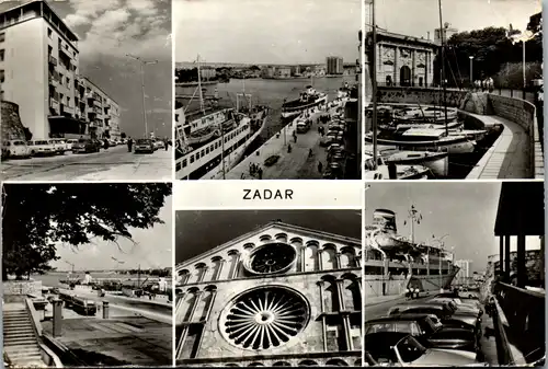 12410 - Kroatien - Zadar , Mehrbildkarte - gelaufen 1968